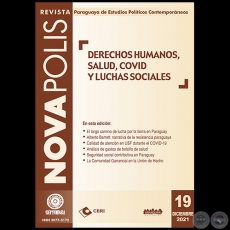 DERECHOS HUMANOS, SALUD, COVID Y LUCHAS SOCIALES - N 19 DICIEMBRE 2021 - Director: MARCELLO LACHI